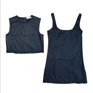 Miu Miu vintage navy two piece set